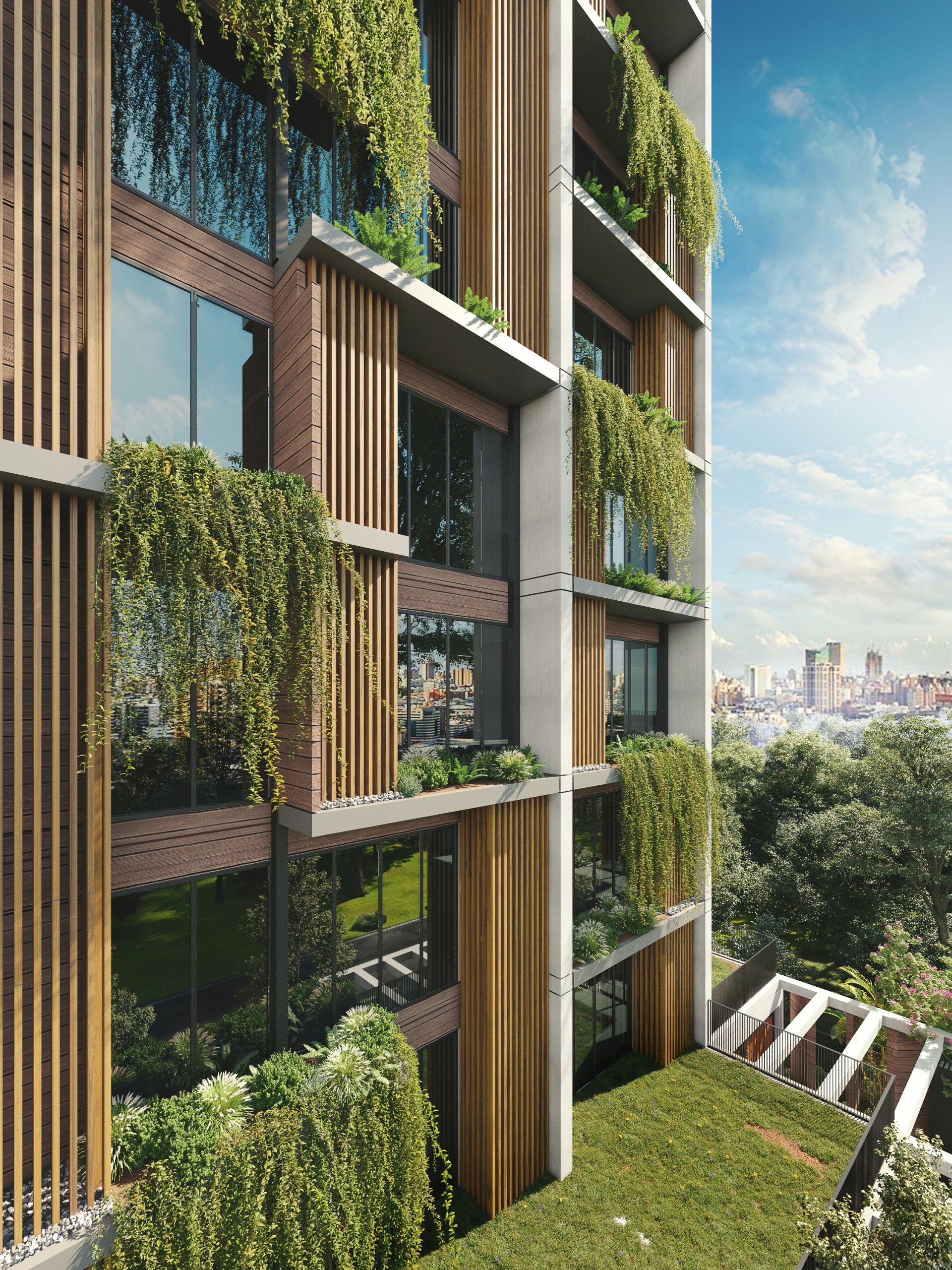 Hotel Rooftop Garden